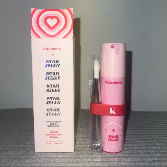 Kiramoon Star Jelly Mask 10% AHA + Glycerin. Facial, Detox, Purify, Balance, Fix - Picture 2 of 7